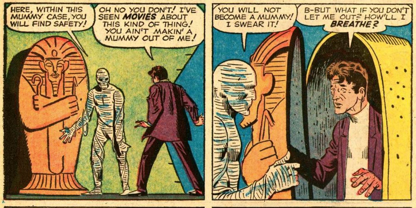 Amazing Fantasy #15 Had A Story About Mummies