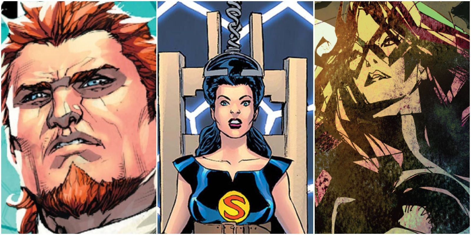 Lex Luthor, Superwoman and Helena Wayne