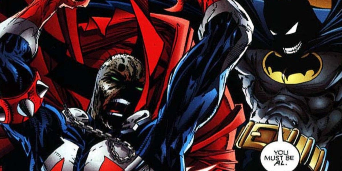 Spawn versus Batman in a DC and Image Comics crossover