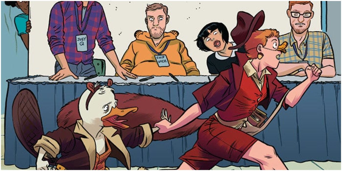 unbeatable squirrel girl/howard the duck crossover