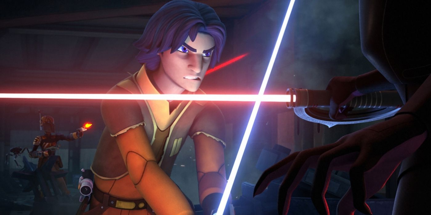 Star Wars Ezra Bridger’s Original Lightsaber Is Perfect for Him But NOT for a Jedi