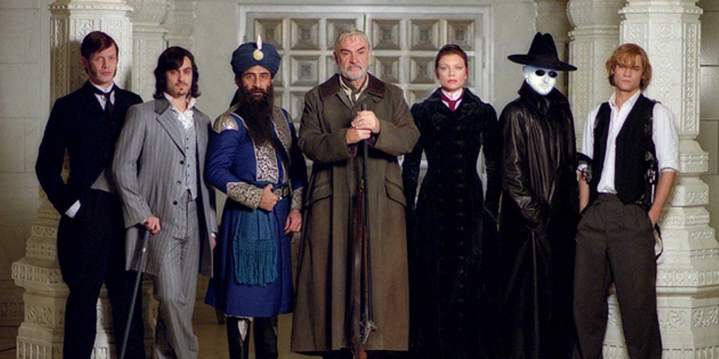 The cast of The League Of Extraordinary Gentlemen 