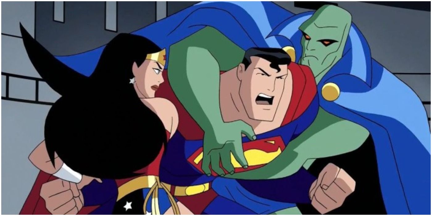 still from justice league twilight episode