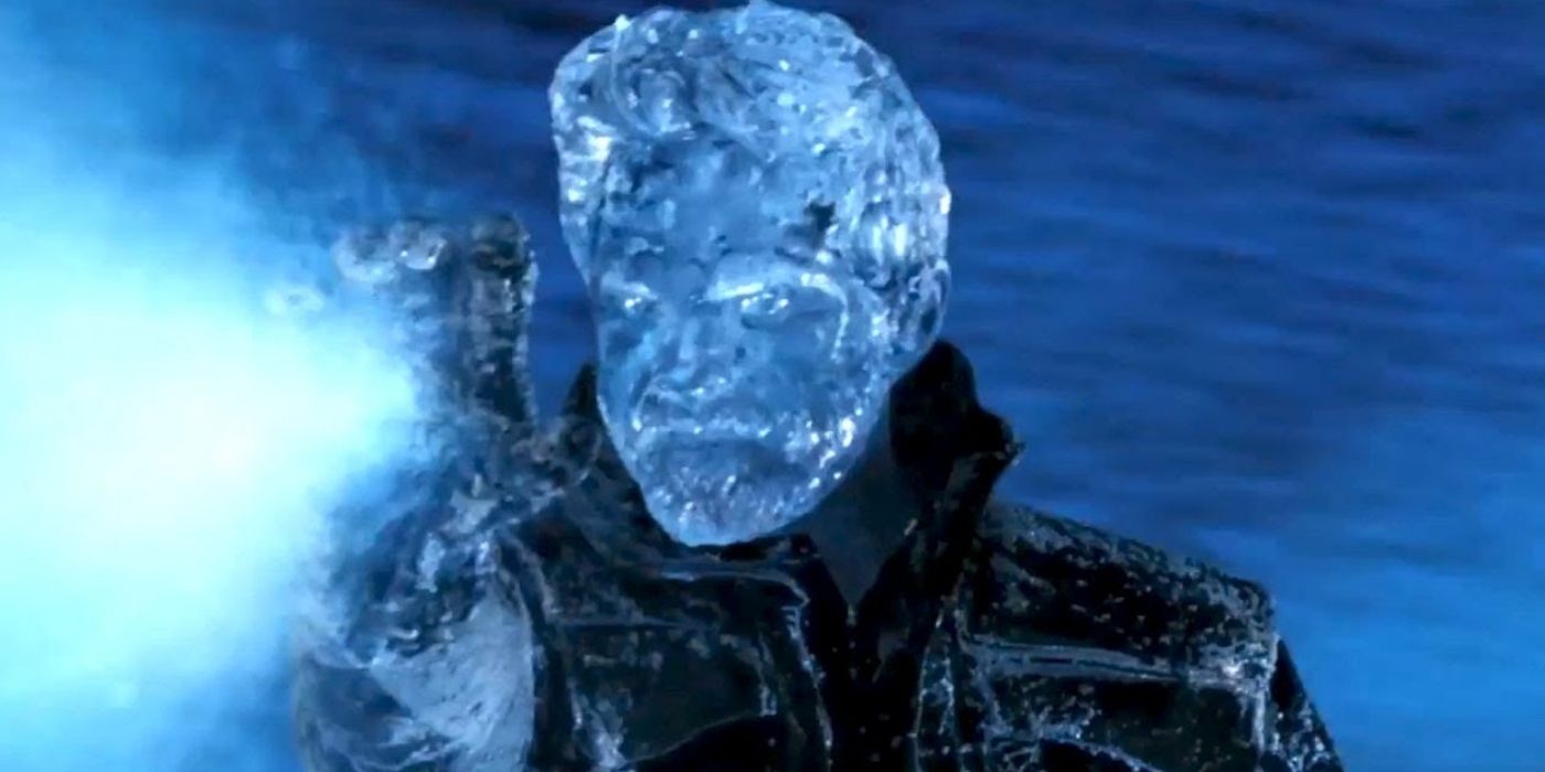 Bobby Drake makes his full transformation into Iceman in the X-Men movies