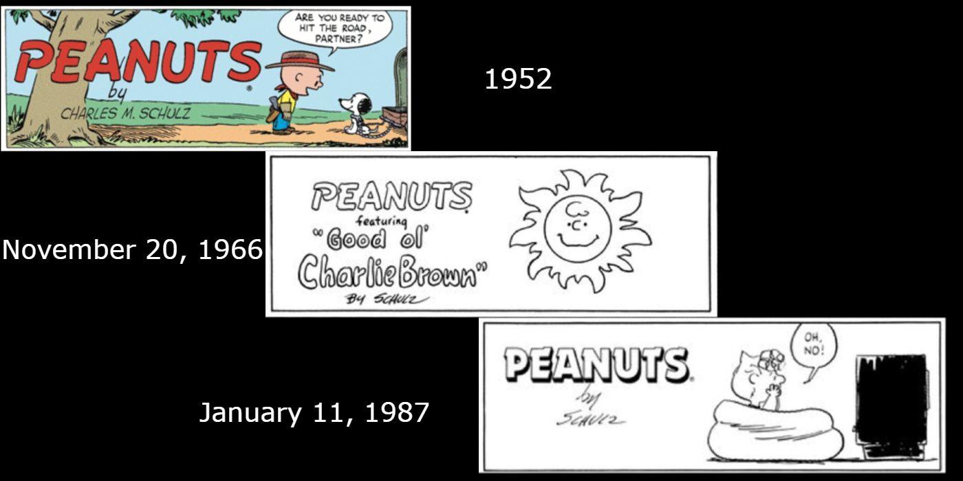 Peanuts Sunday Banner