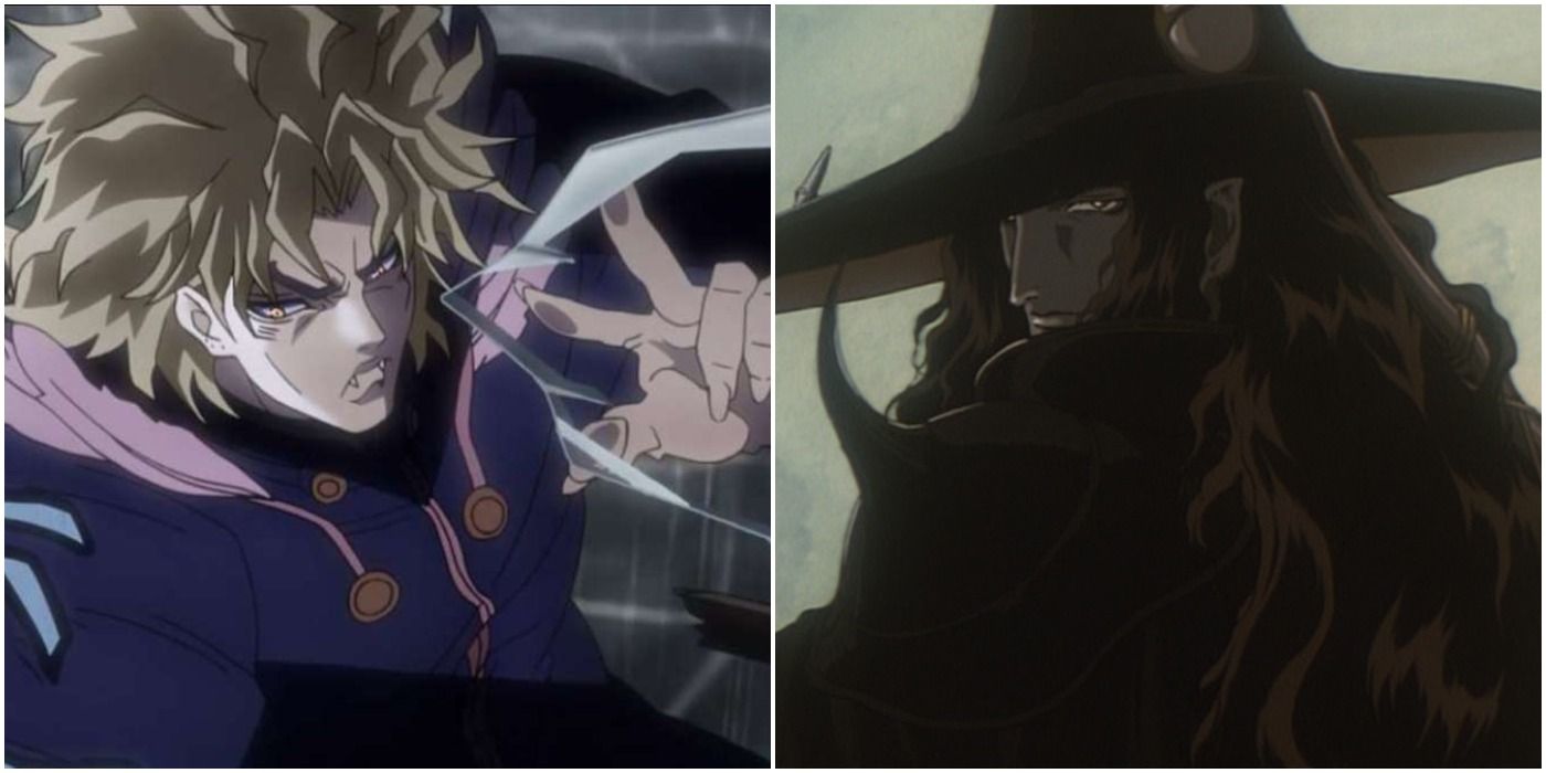 anime of vampire hunter d versus lucent from alucard, Stable Diffusion