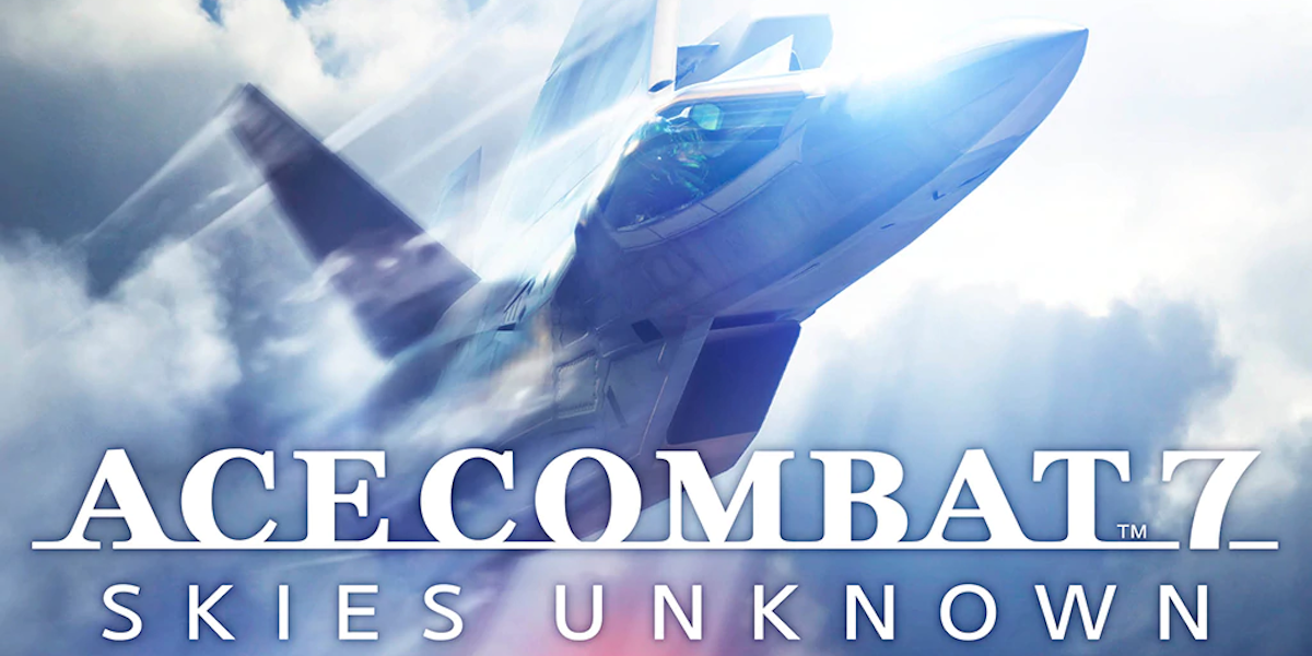The Cover Art for Ace Combat 7: Skies Unknown.