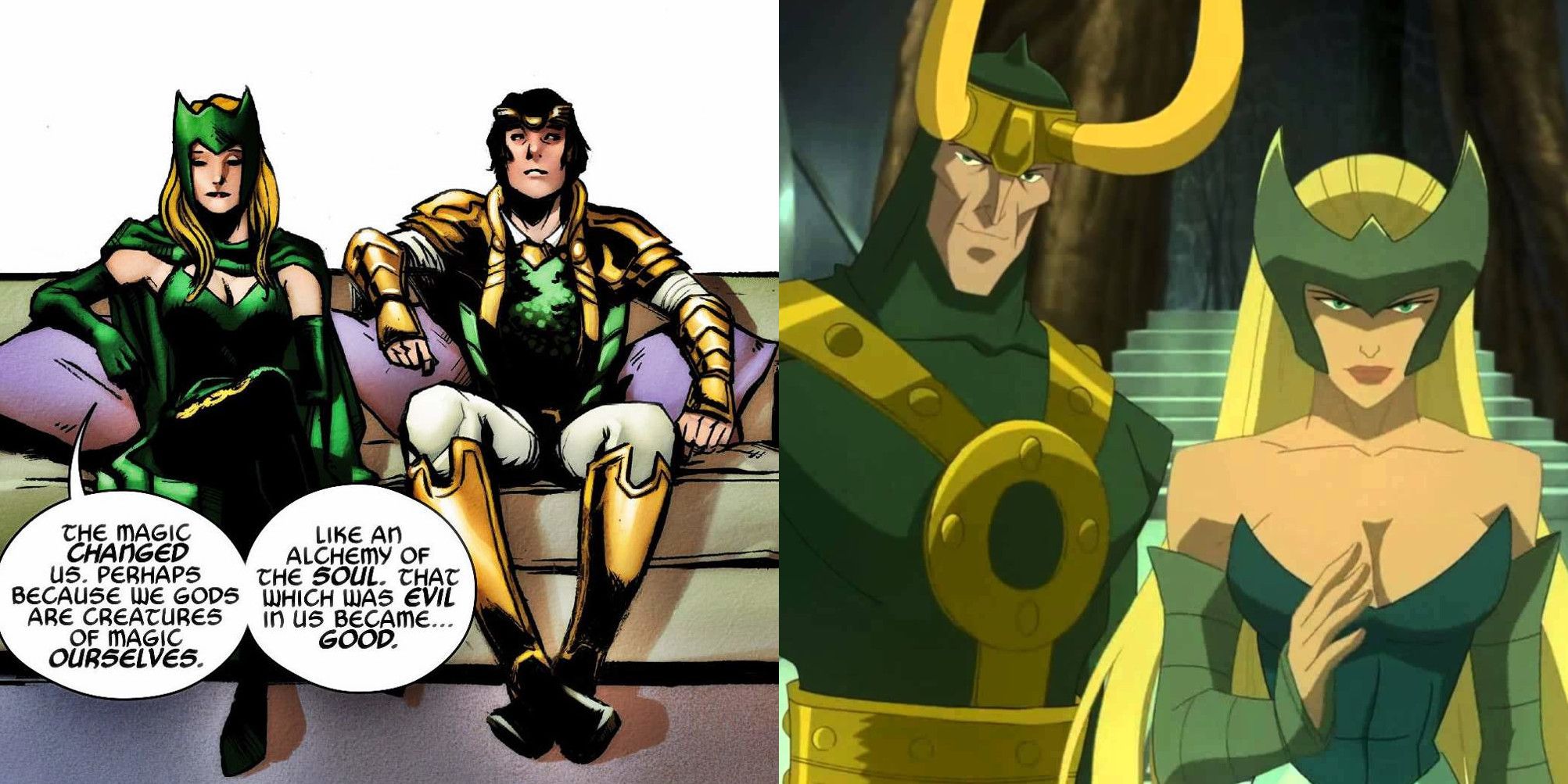 Amora Loki Marvel Comics