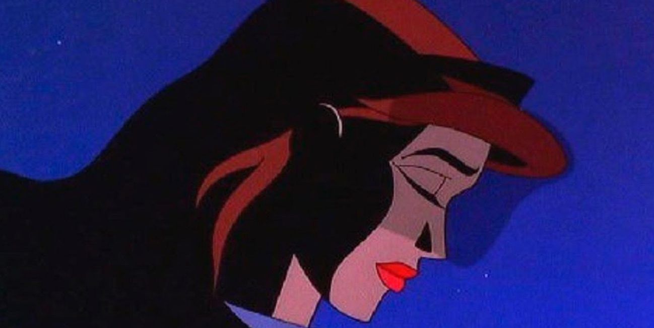 Andrea Beaumont mourns from the 1993 animated film, Batman: Mask of the Phantasm