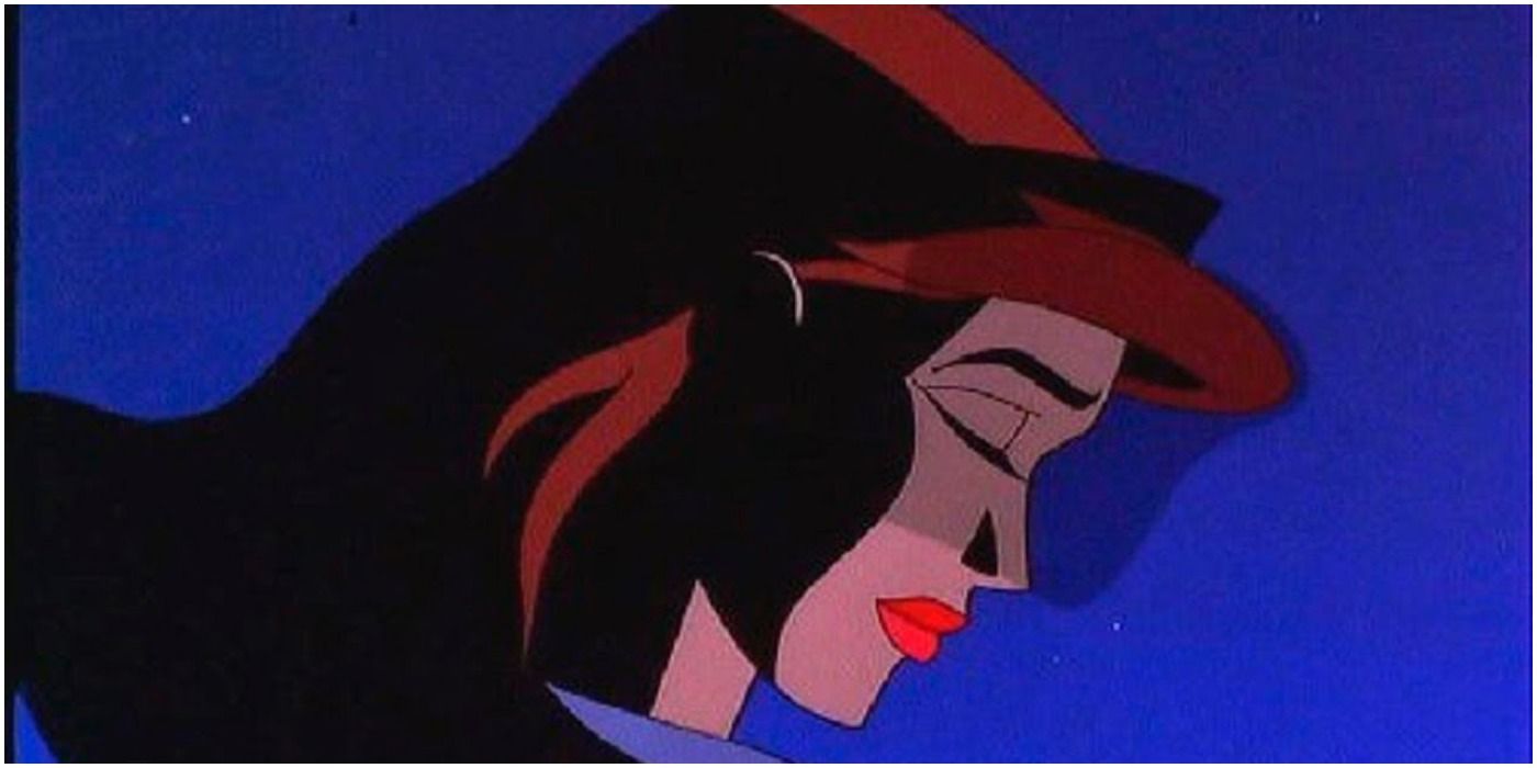 Andrea Beaumont mourns from the 1993 animated film, Batman: Mask of the Phantasm