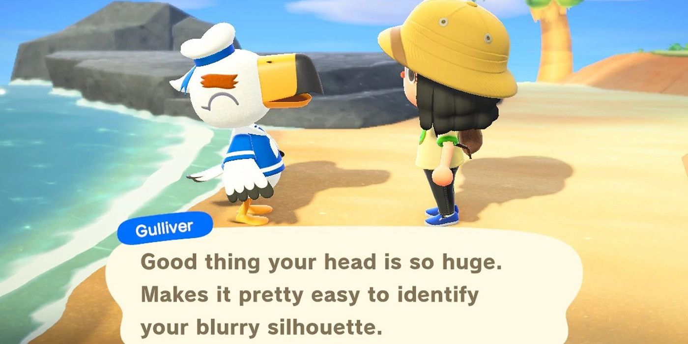 Animal Crossing New Horizons Player and Gulliver