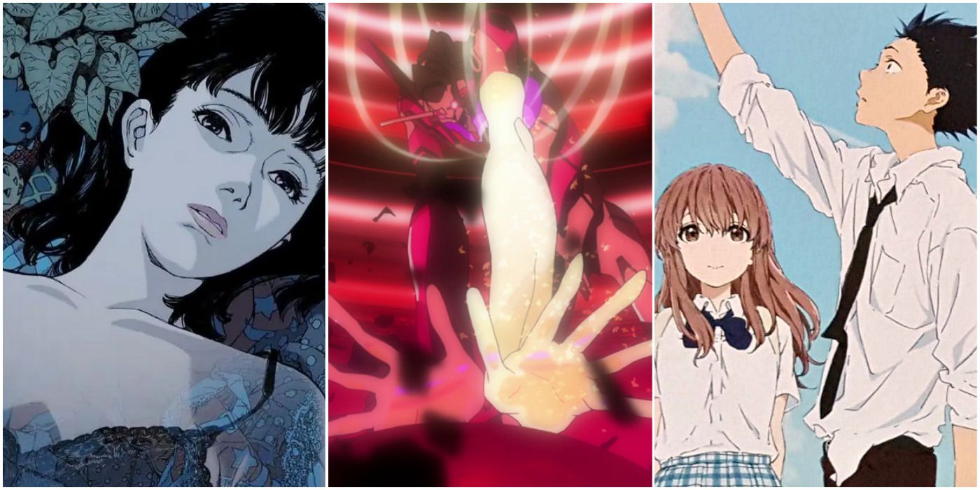 Anime Movies Mature Perfect Blue EVA Rebuild Silent Voice Trio Header