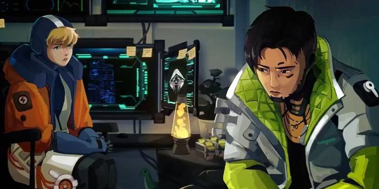 wallpapers Wattson X Crypto Fan Art apex legends what the lore says about