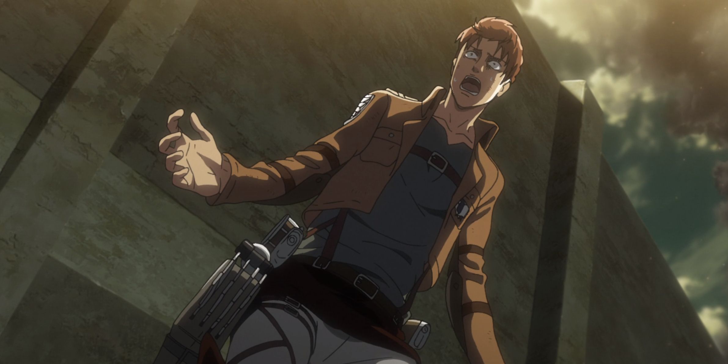 Anime Attack On Titan Floch Scared
