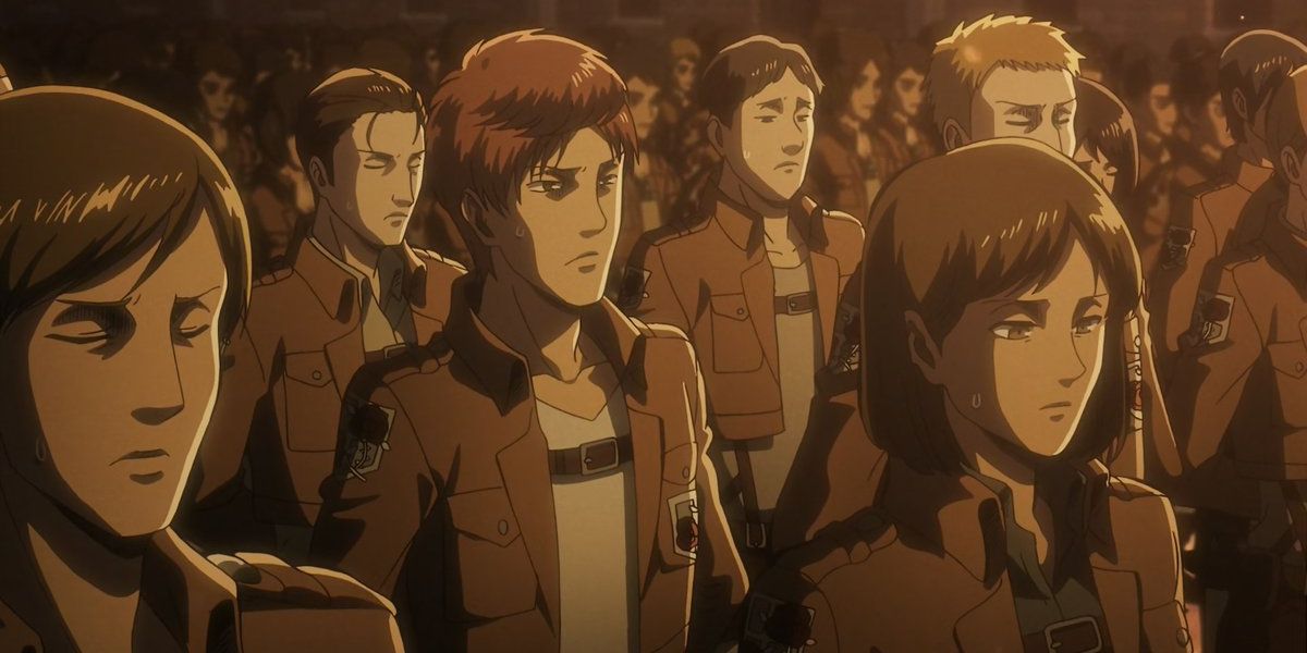 Anime Attack On Titan Floch with Survey Corps