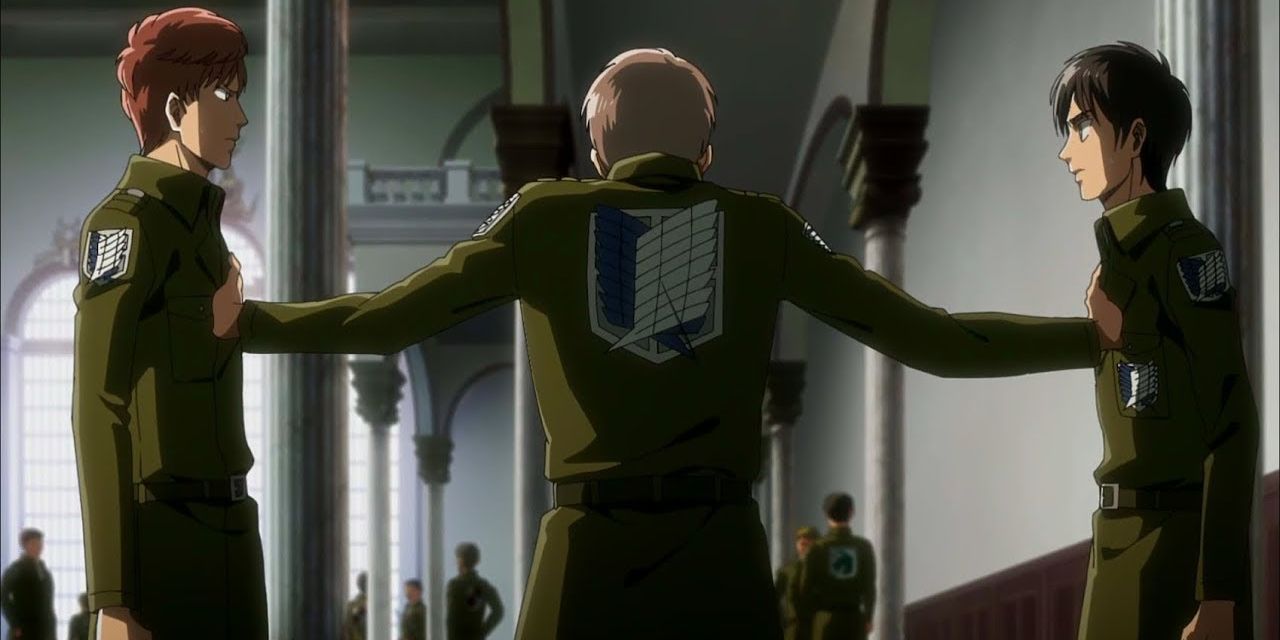Anime Attack On Titan Jean Separates Floch And Eren