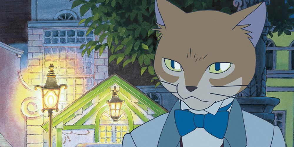 Baron The Cat Returns at Night Ghibli