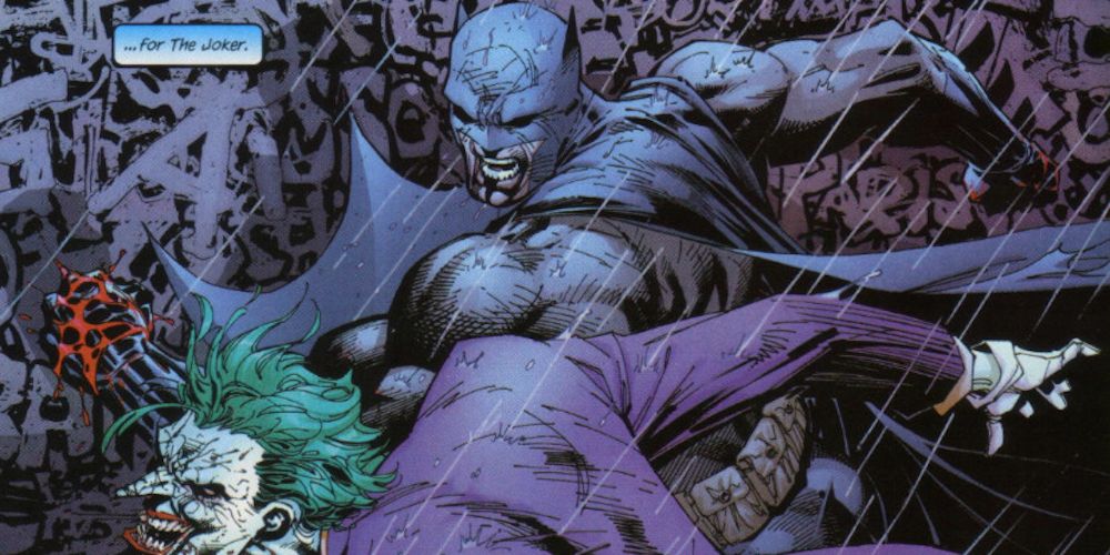 DC Batman Beats Joker Hush
