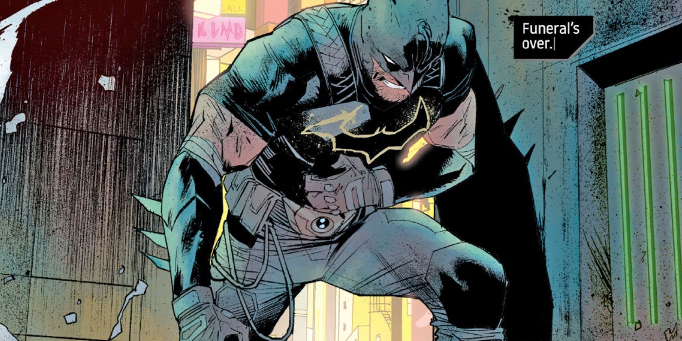 Batman Future State Dark Detective Injured