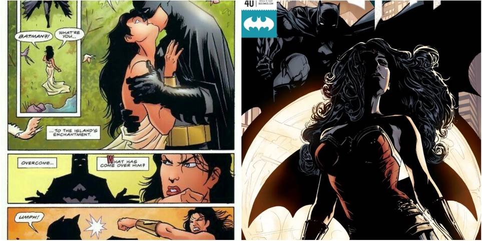Batman wonder romance and woman Wonder Woman: