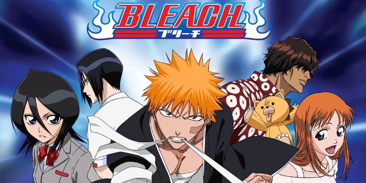 Écran titre de l'anime Bleach 2004