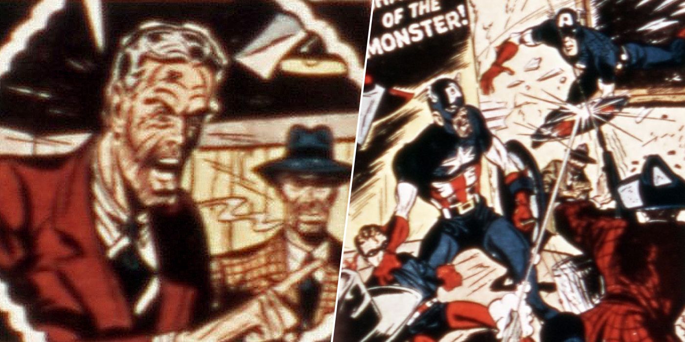 Butch Cantwell as a Captain America imposter