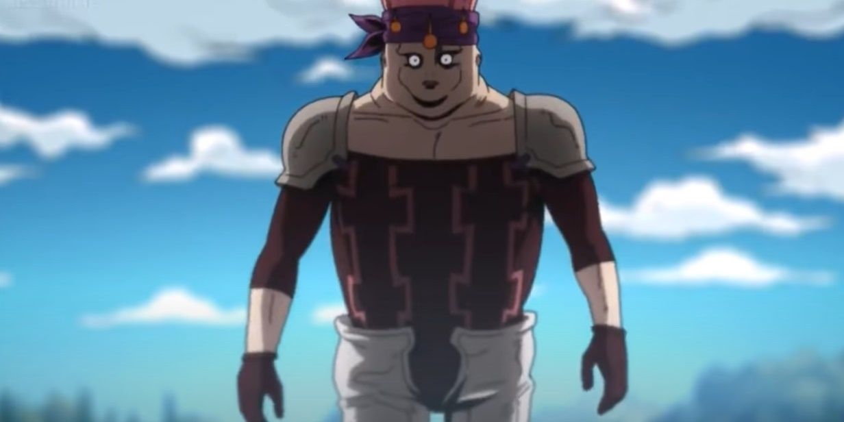 Carne standing and staring jojos