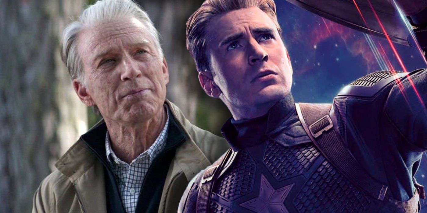 Captain America Old Young Steve Rogers