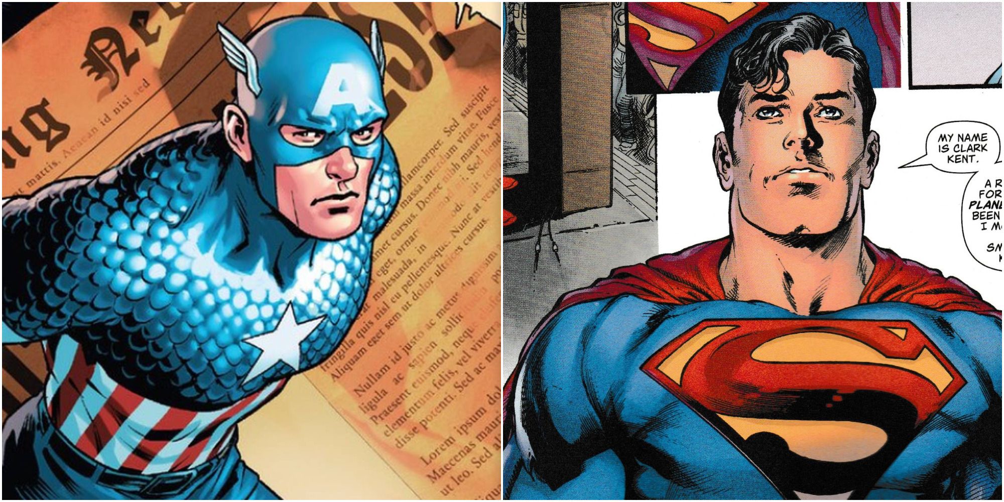 captain america vs superman