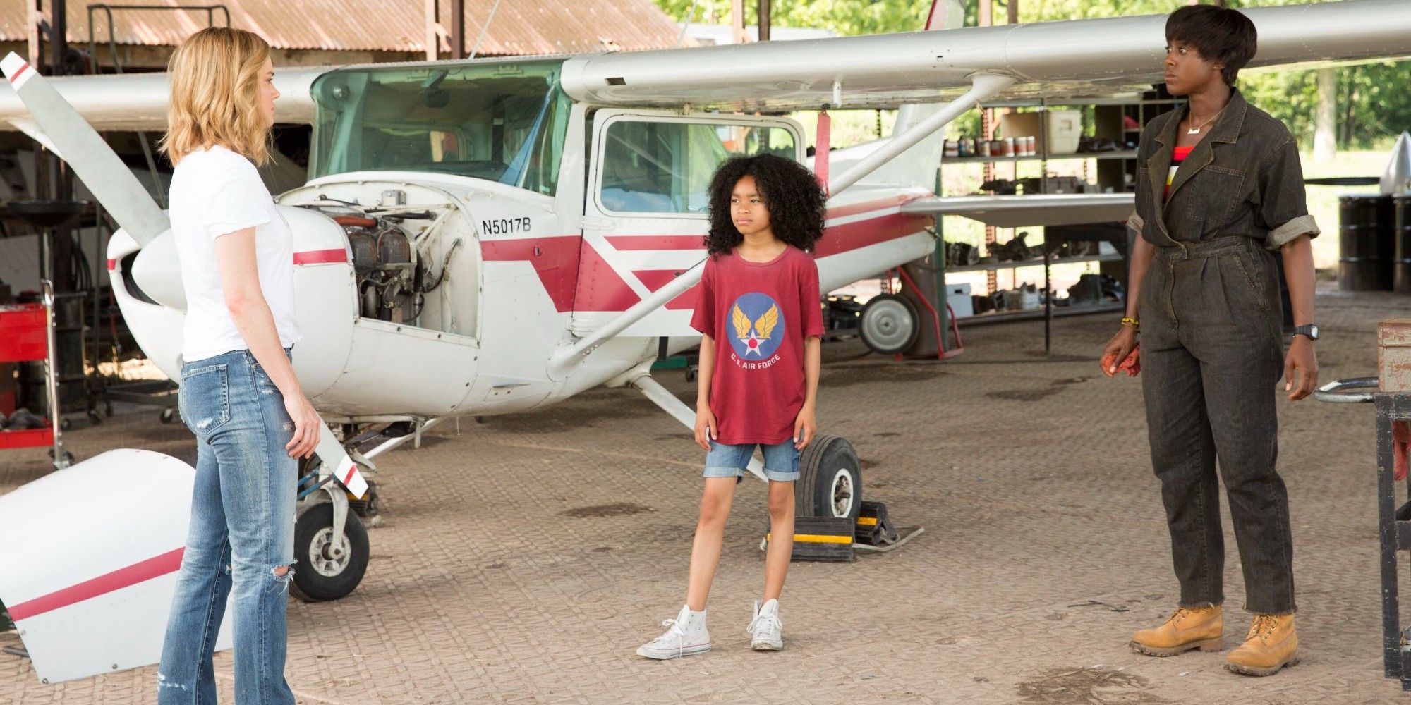 Young Monica Rambeau in Captain Marvel