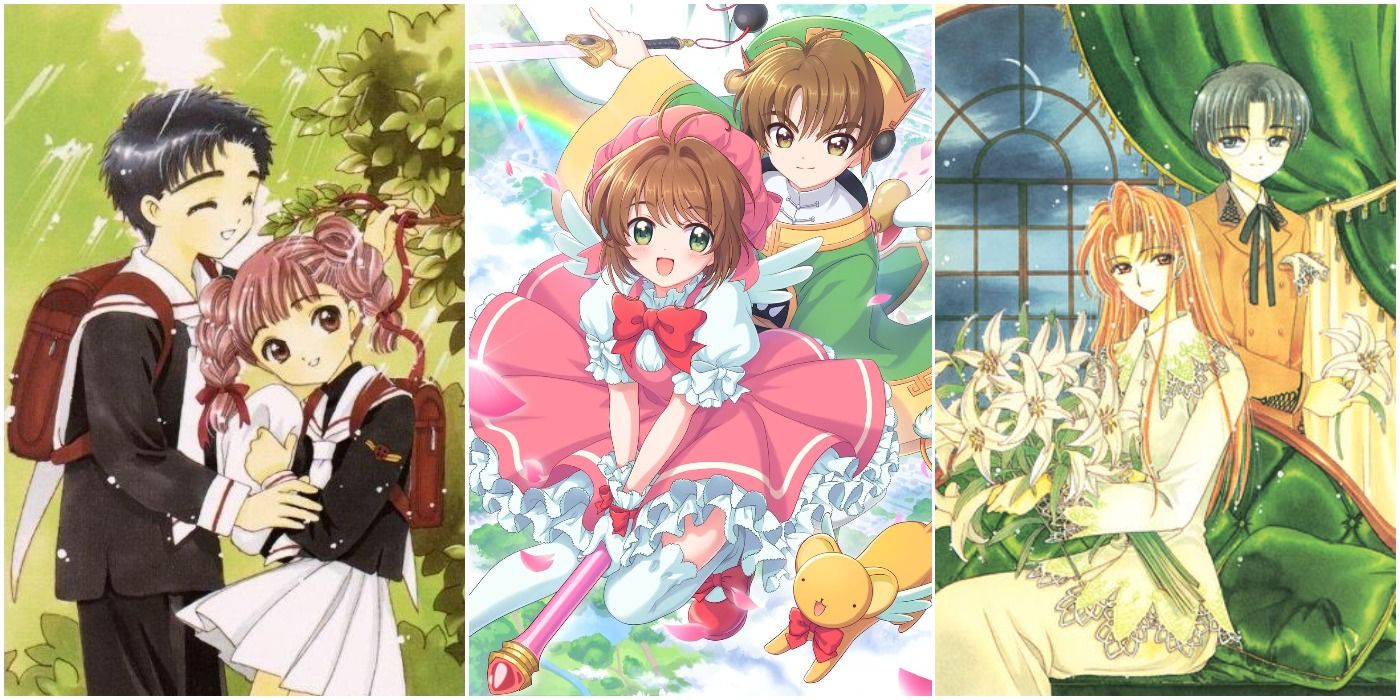 Cardcaptor Sakura Major Romances Ranked Collage