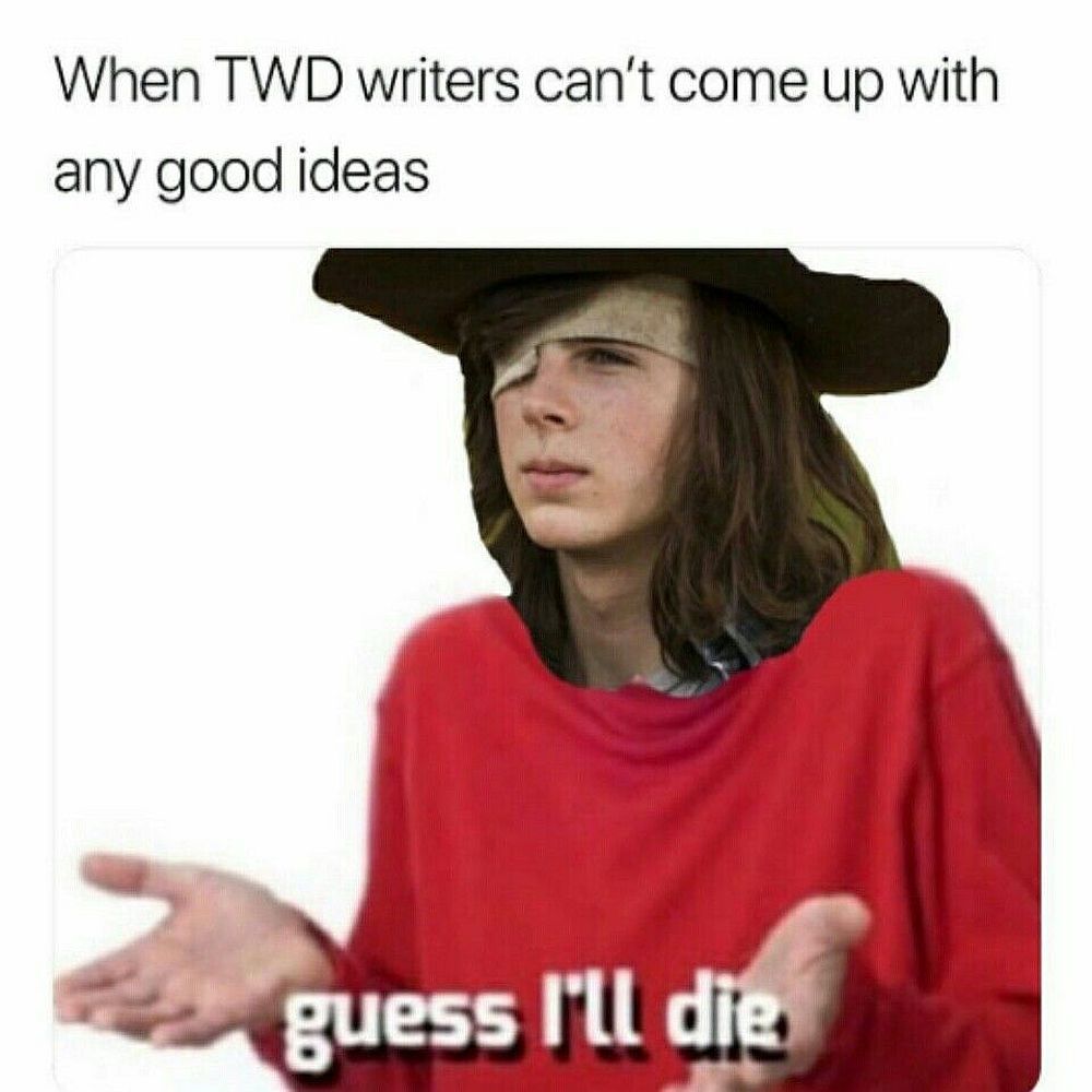 Didn't the "TWD" writers have any ideas other than killing Carl?