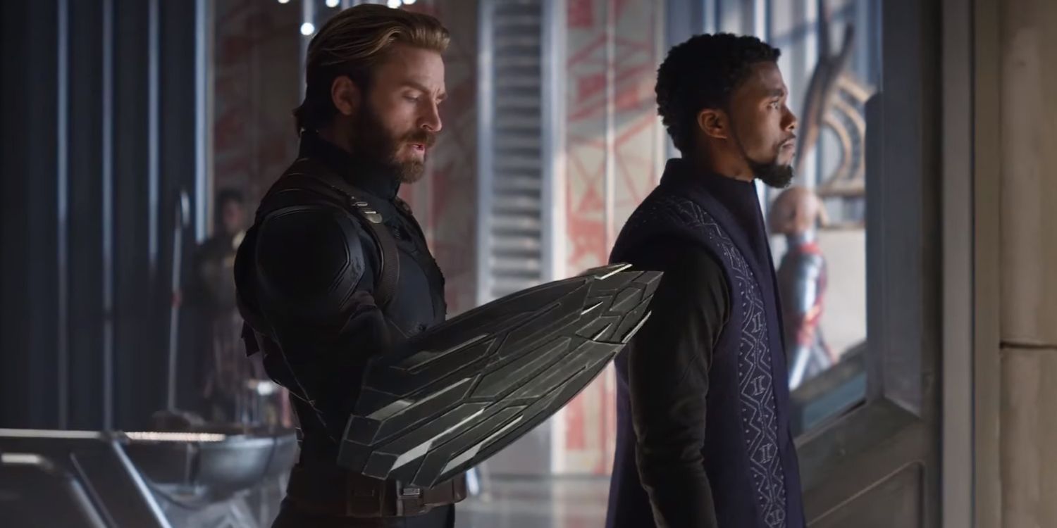 captain america and black panther in infinity war