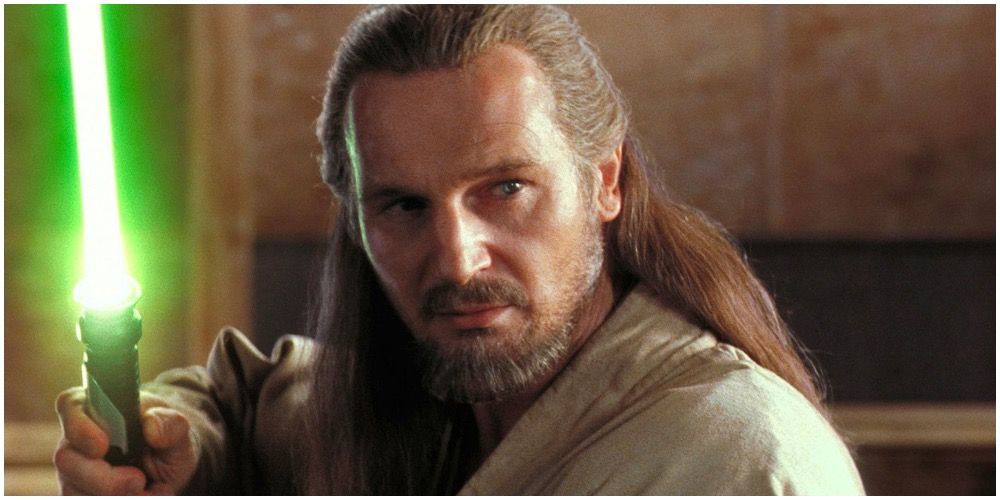 Qui-Gon during the Battle of Naboo