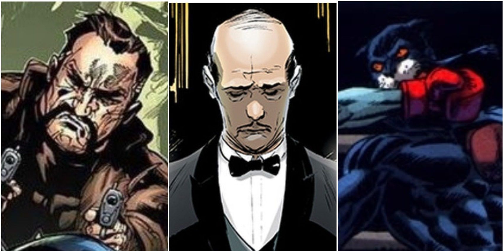 Batman's mentors from the Batman DC comics.