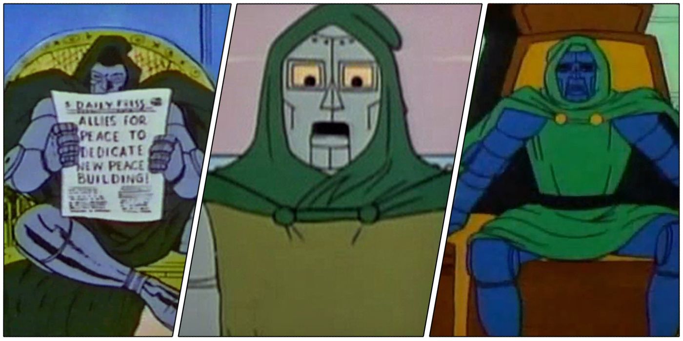 Doctor Doom in his earliest animated appearances