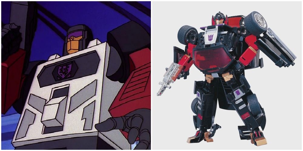 Dead End Decepticon Transformers Animated and Figure Two Panels