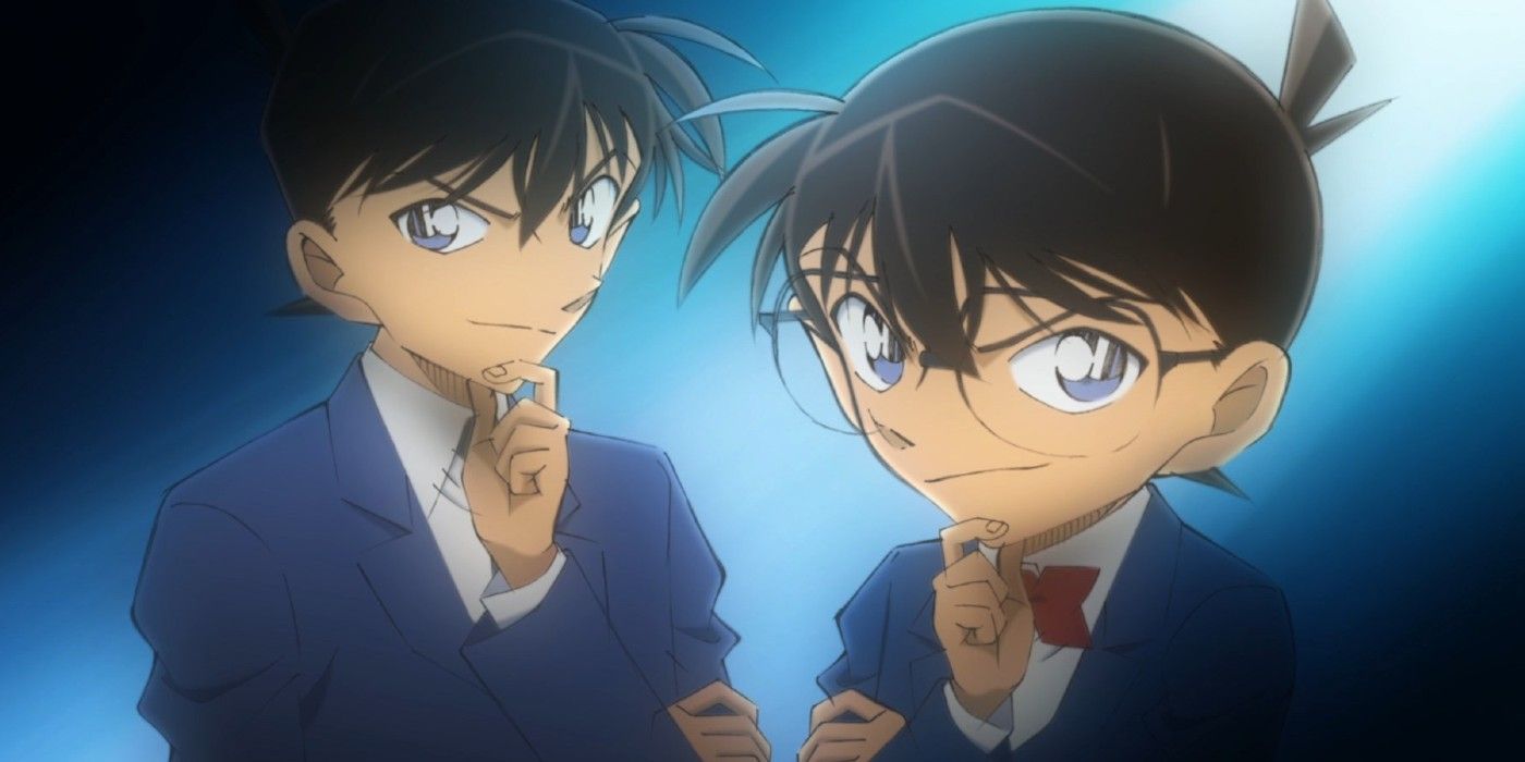 Shinichi Kudo and Conan Edogawa from Detective Conan.