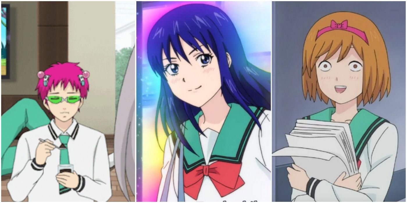 Characters appearing in The Disastrous Life of Saiki K. Anime