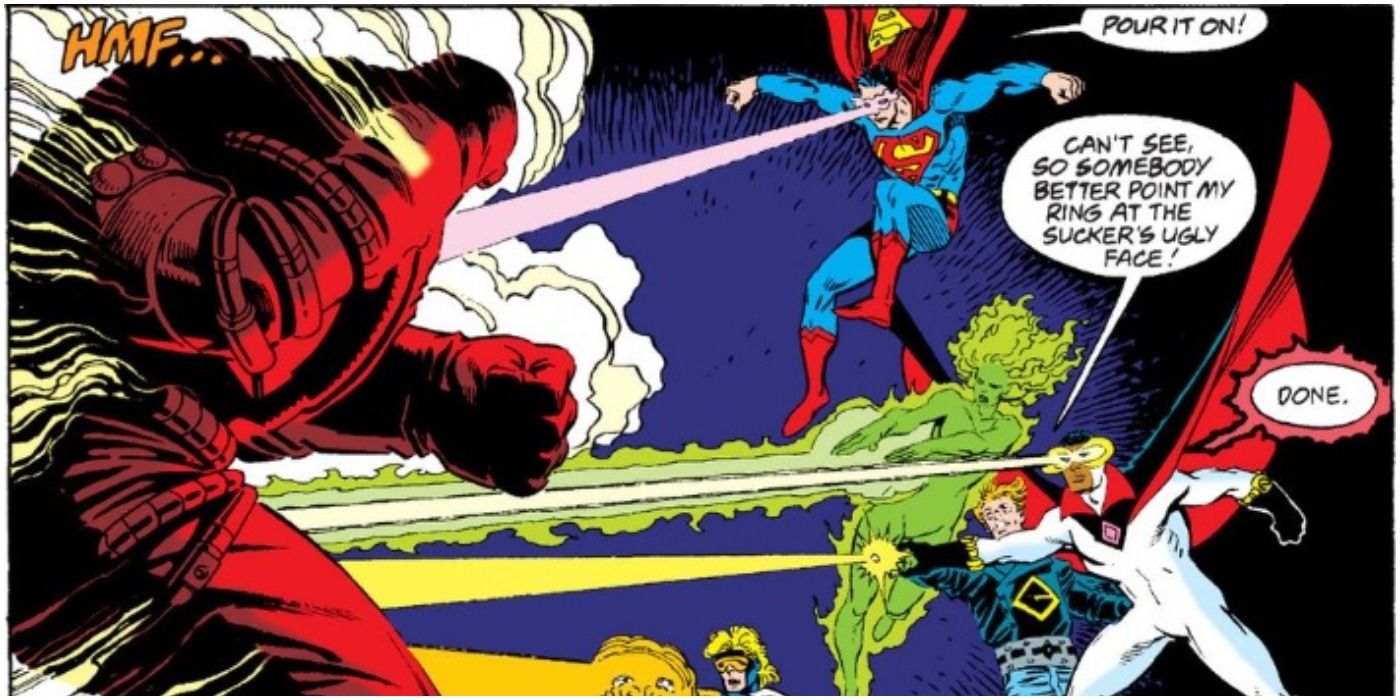 Doomsday Vs. Justice League