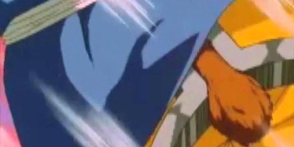 Anime Dragon Ball GT Goku's Tail Grows