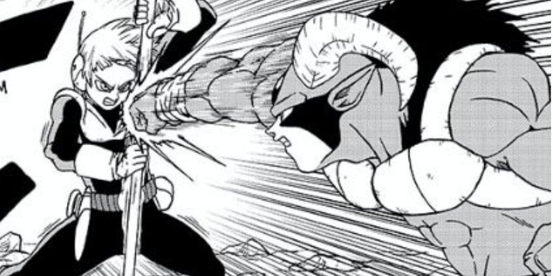Manga Dragon Ball Super Merus Fights Moro
