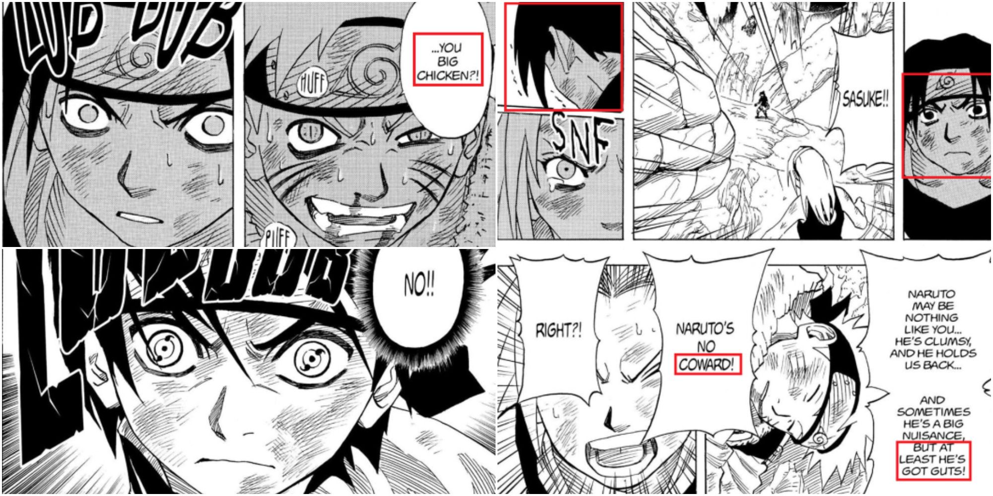 sasuke and sakura shippuden manga
