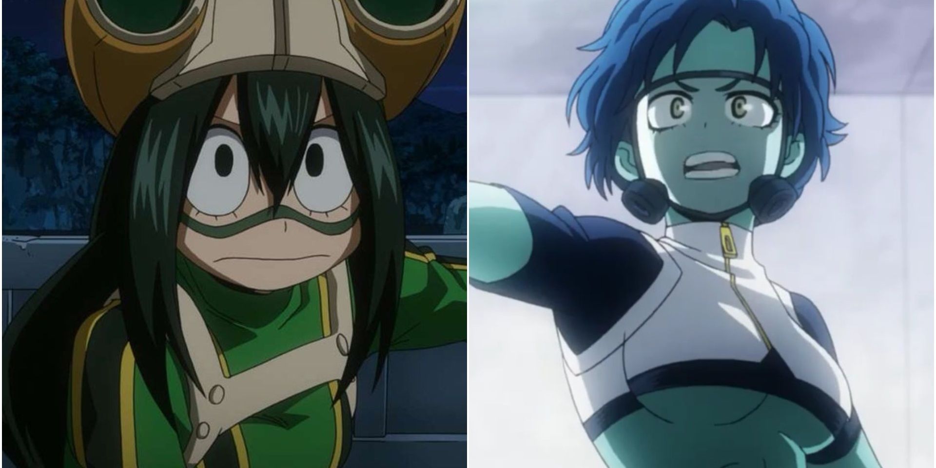 Froppy and Bubble Girl Side by Side