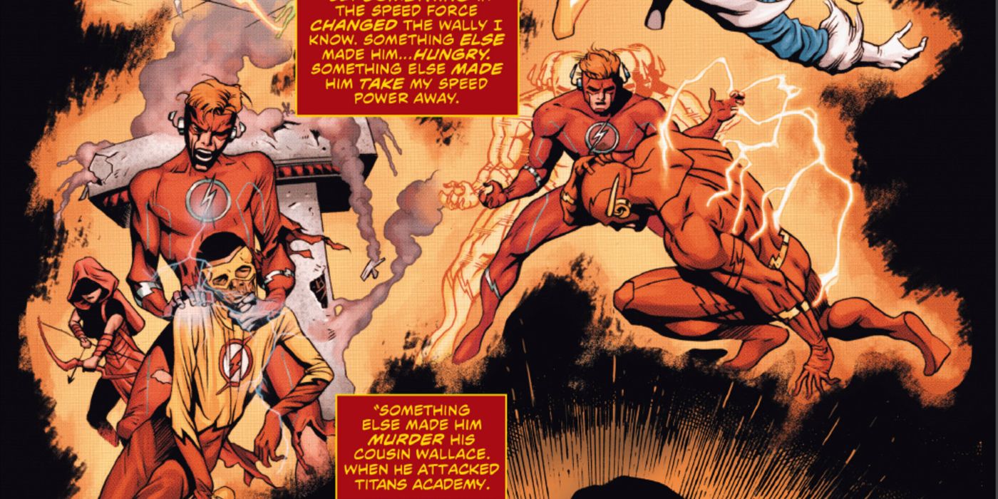 Future State Wally West Kills Kid Flash