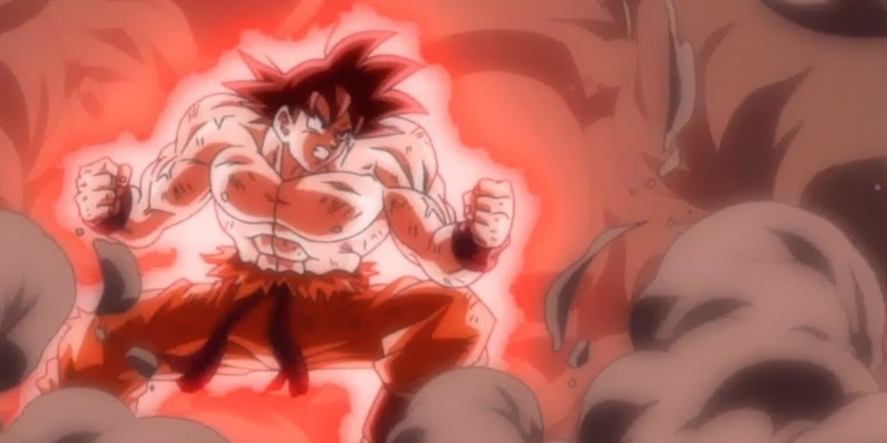 Goku From Dragon Ball Using Kaio Ken