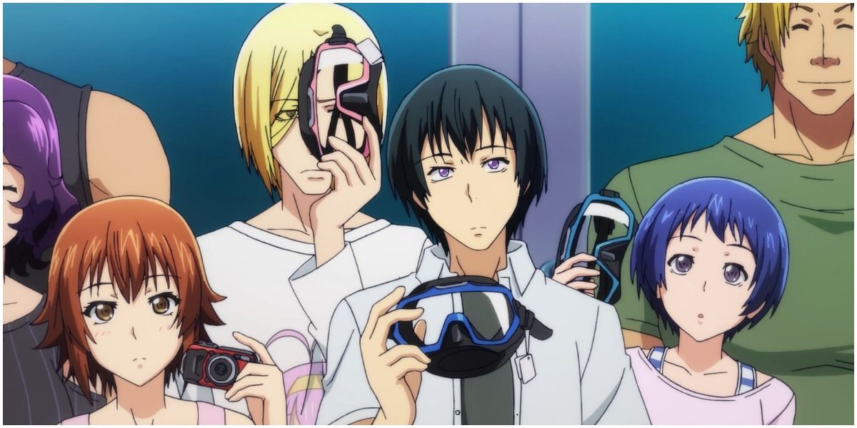An image of characters from Grand Blue Dreaming.