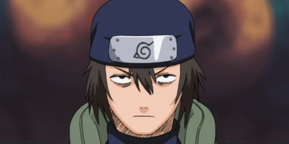 Naruto Hayate with a serious expression