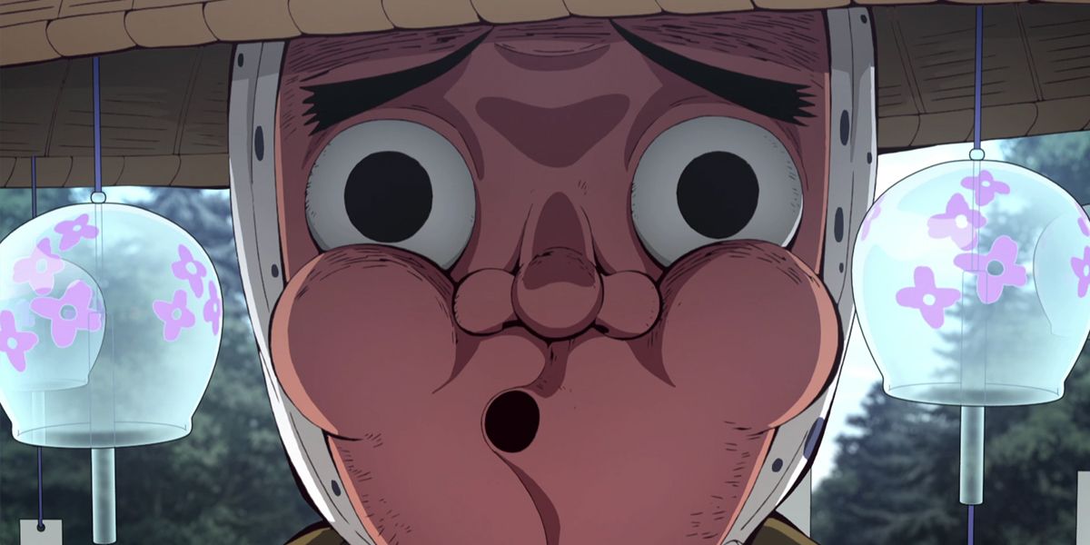 Hotaru Haganezuka making a face in Demon Slayer.