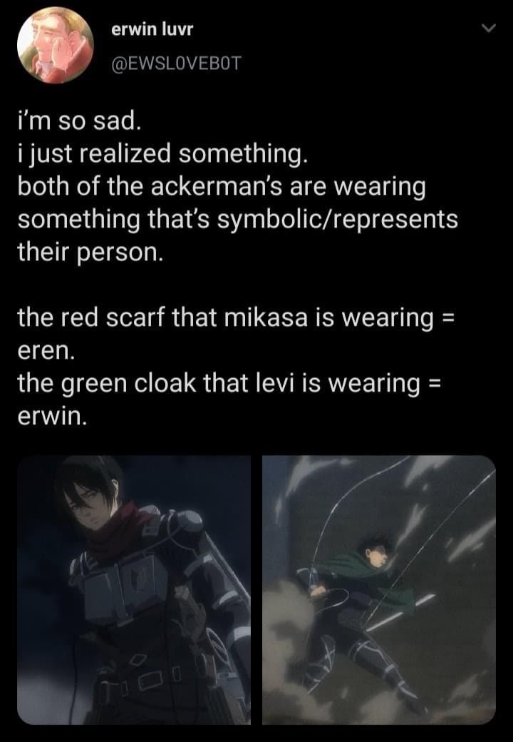 Attack on Titan Levi Mikasa Season 4 Tweet